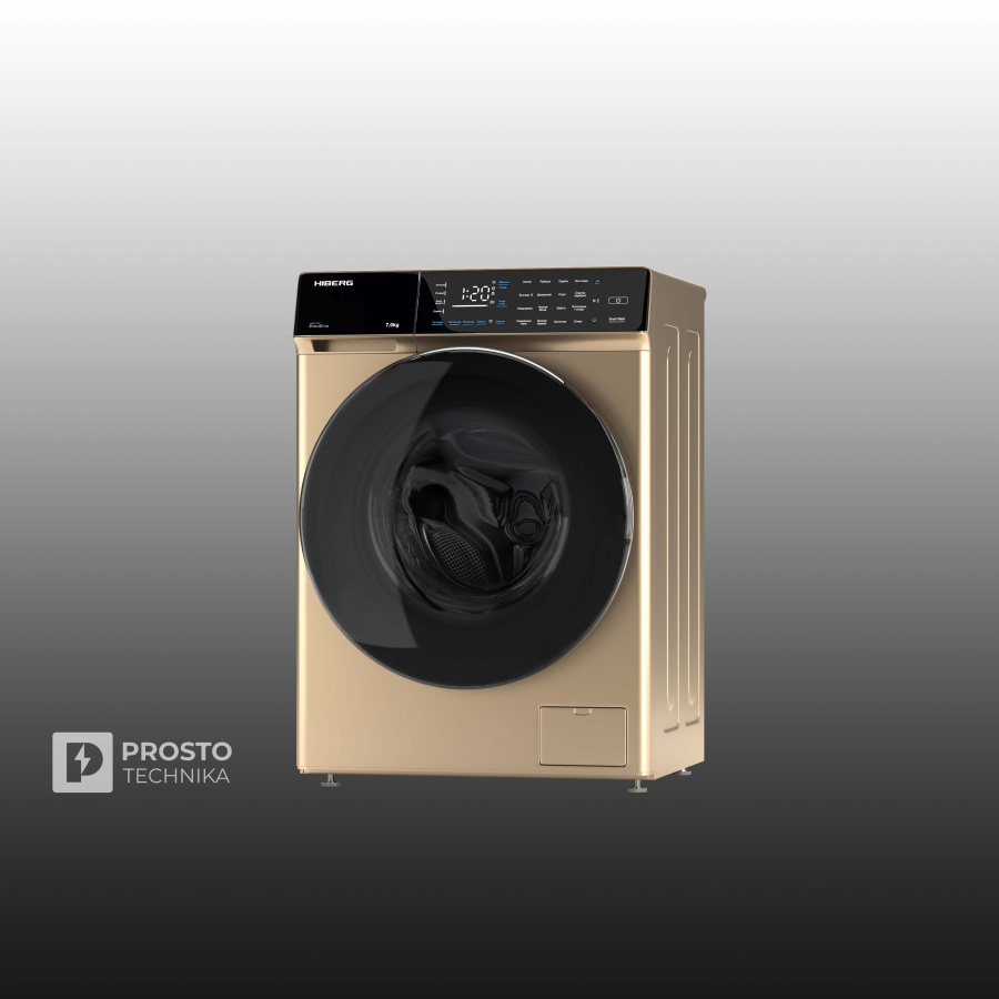 Стиральная машина HIBERG i-DDQ9 - 712 G Стиральная машина HIBERG i-DDQ9 - 712 G